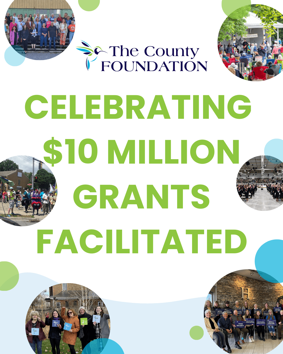 The County Foundation Celebrates Over $10 Million in Grants Facilitated 