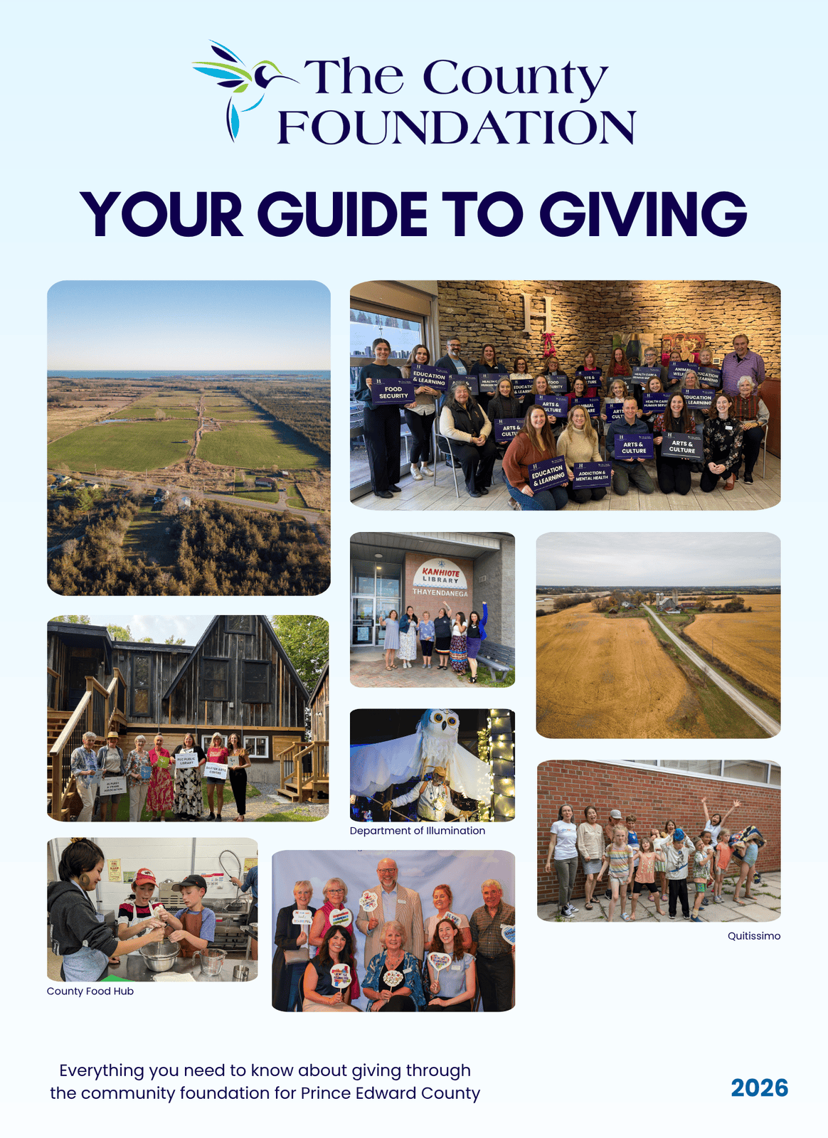 Landscape in Prince Edward County.